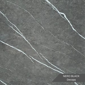 PVC Mermer Panel Nero Black